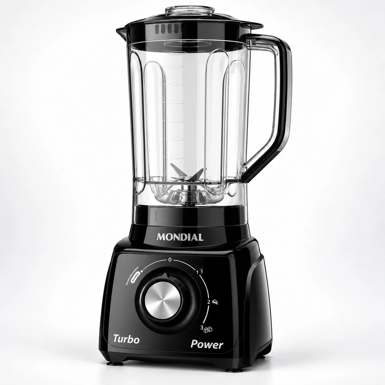 Liquidificador Turbo Power Mondial Preto 550W