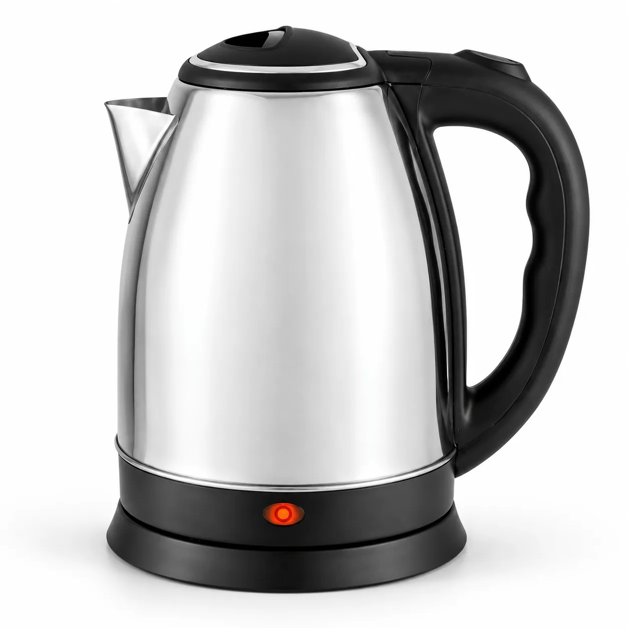 Chaleira Elétrica Inox 1,8L com Desligamento Automático e Aquecimento Rápido